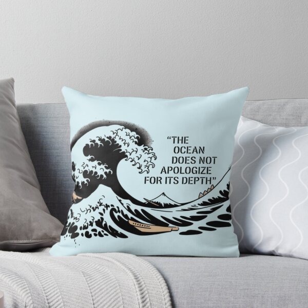 Item preview, Banksy - The ocean does not apologize for its depth designed and sold by 123ks.
