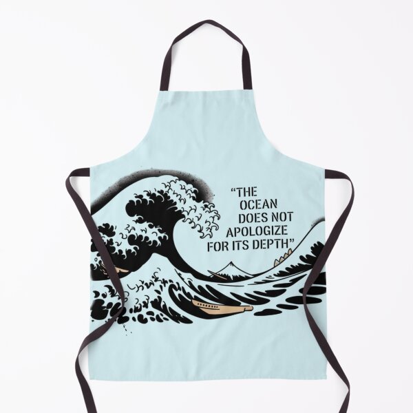 Item preview, Banksy - The ocean does not apologize for its depth designed and sold by 123ks.