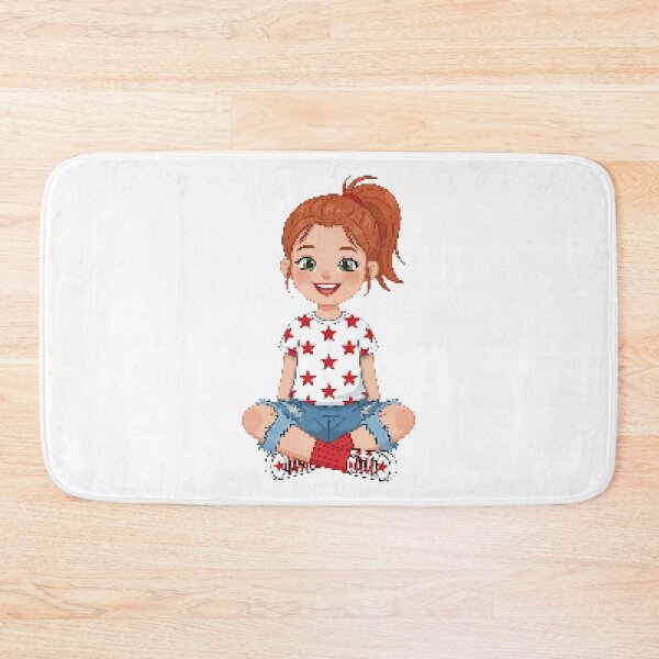 Item preview, Cute red-haired girl designed and sold by ANVivid.
