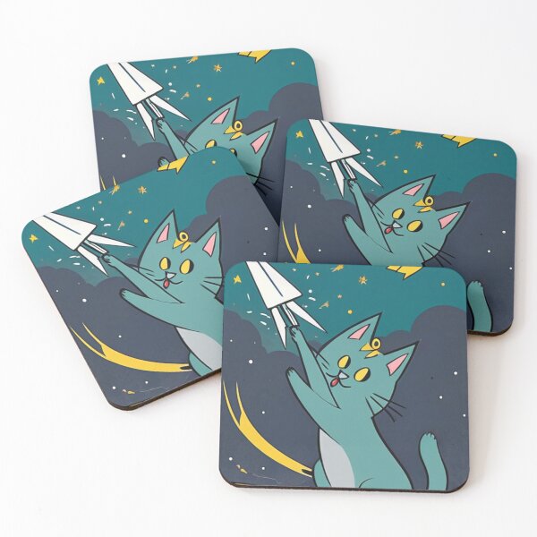 Item preview, Illustration - Stylized Feline, Dreamlike Atmosphere of the 1950s designed and sold by World-Pets.