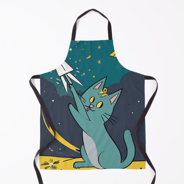 Item preview, Illustration - Stylized Feline, Dreamlike Atmosphere of the 1950s designed and sold by World-Pets.