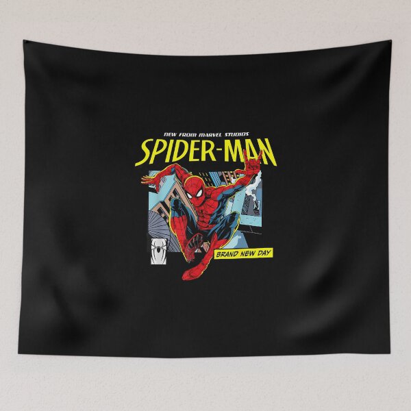 Item preview, Marvel Studios Spider-Man Day Rooftop Comic Panel designed and sold by JaneGuerrero.