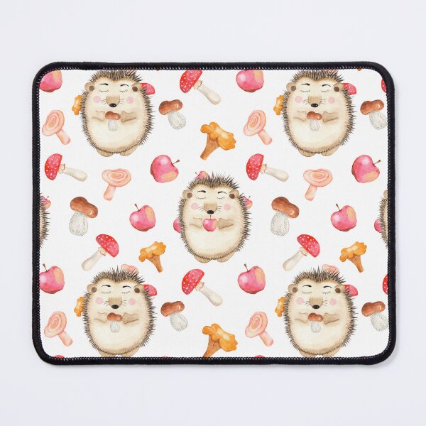 Item preview, Sweet Hedgehog Design Allover Pattern designed and sold by TeeGeeTees.