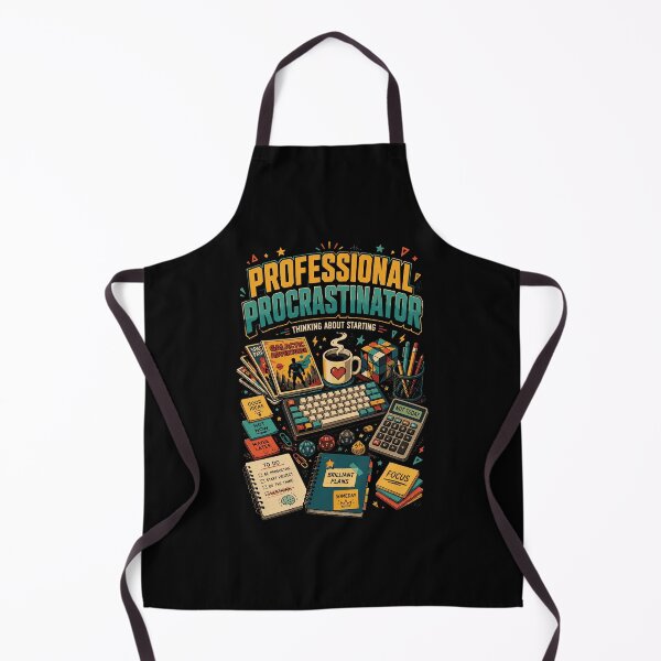 Item preview, Professional Procrastinator – Funny Nerd Desk Graphic T-Shirt designed and sold by JIMBOEE.
