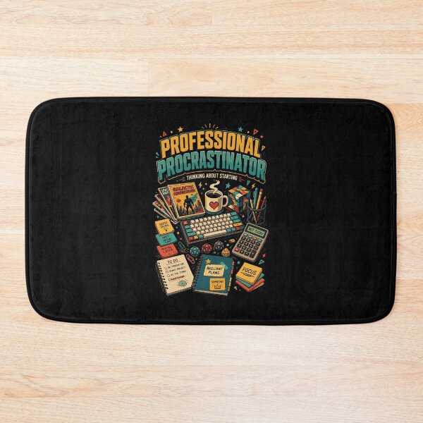 Item preview, Professional Procrastinator – Funny Nerd Desk Graphic T-Shirt designed and sold by JIMBOEE.