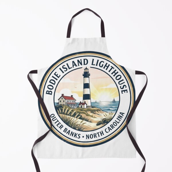 Item preview, Vintage Bodie Island Lighthouse Outer Banks Travel Badge designed and sold by Mathias Yakubu Design.