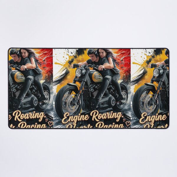 Item preview, Engine Roaring - Hearts Racing designed and sold by Concept-Hub.