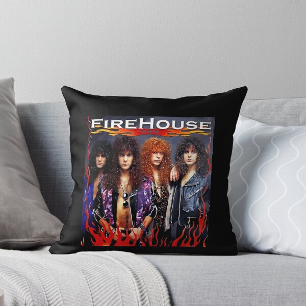 Item preview, Four Long Hair Men Flame Border Surrounding designed and sold by AdnaneChahboun.