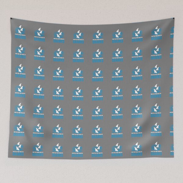 Item preview, I Was Told There Would Be Sharks Funny Ocean Lover Quote Marine Life Humor designed and sold by SofiBlair.