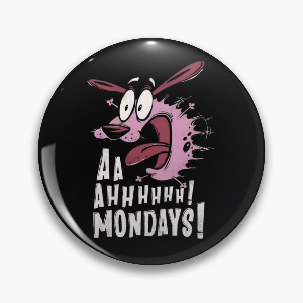 Item preview, Aa Aahhhhh! Mondays! Funny Cartoon Typography Design | Monday Humor Graphic designed and sold by RajDeals.