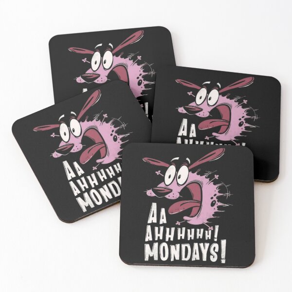 Item preview, Aa Aahhhhh! Mondays! Funny Cartoon Typography Design | Monday Humor Graphic designed and sold by RajDeals.