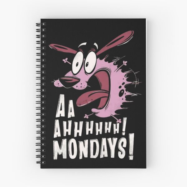 Item preview, Aa Aahhhhh! Mondays! Funny Cartoon Typography Design | Monday Humor Graphic designed and sold by RajDeals.