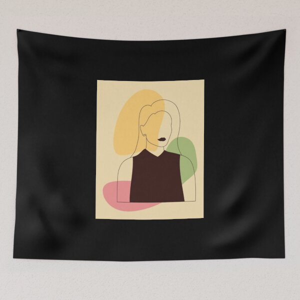 Item preview, Set of women in elegant line art style 3 designed and sold by JesseStewart.