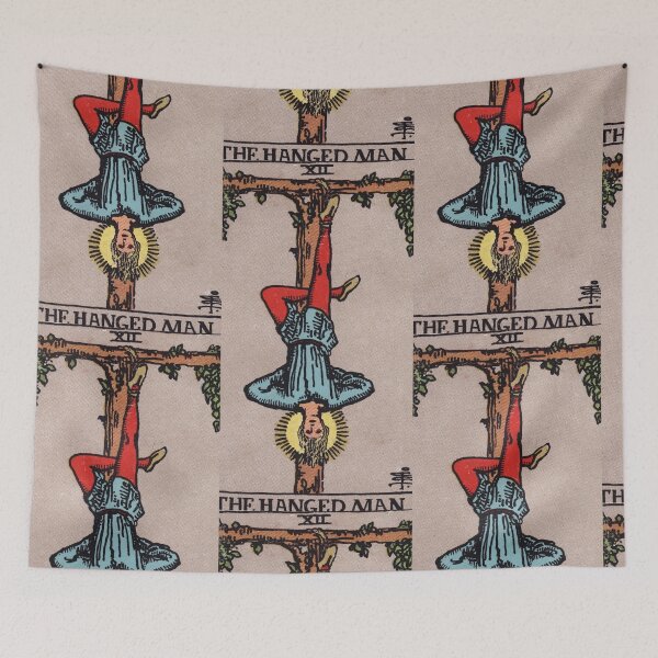 Item preview, Vintage Seamless - Hanged Man Tarot Card Pattern  designed and sold by energyoflove333.