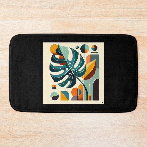 Item preview, Geometric Monstera Leaf designed and sold by JesseStewart.