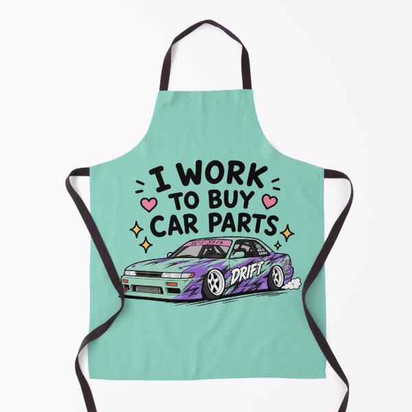 Item preview, I Work To Buy Car Parts designed and sold by MonkiFlipp.