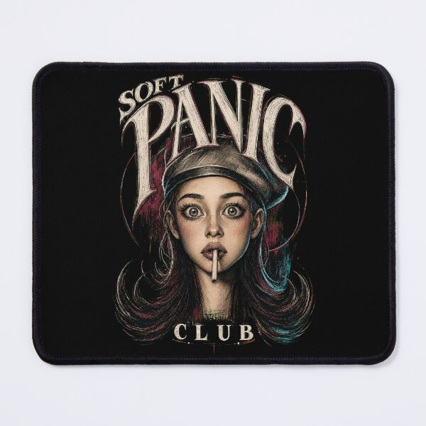Item preview, Soft Panic Club - Surreal Wide-Eyed Girl designed and sold by FocusedPatterns.