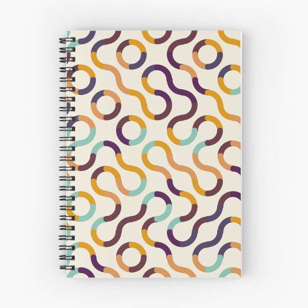 Item preview, Retro Wavy Geometric Pattern designed and sold by TexSta.