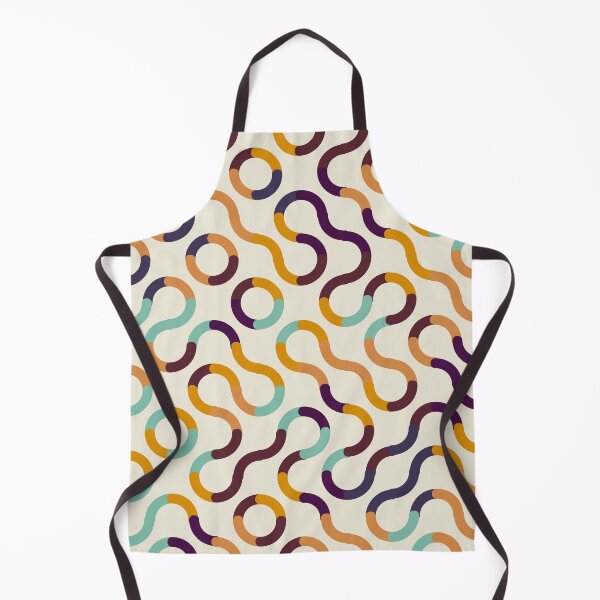 Item preview, Retro Wavy Geometric Pattern designed and sold by TexSta.