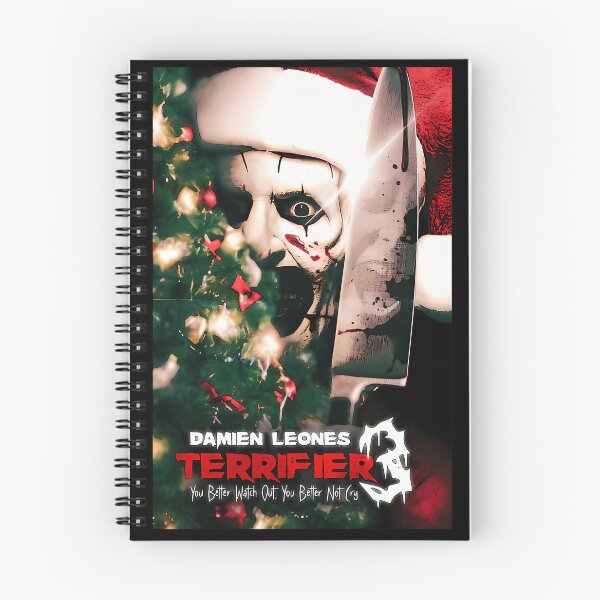 Item preview, Creepy Clown With Santa Hat Holding Knife Behind designed and sold by yourfavh.