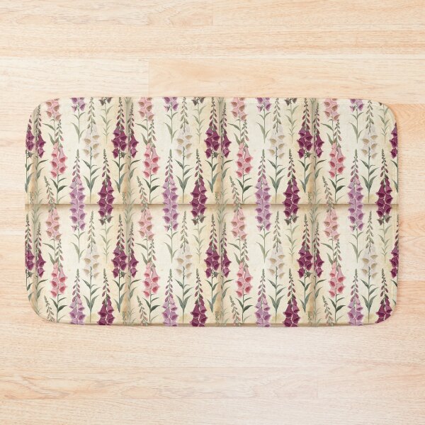 Item preview, Vintage Foxglove Floral Pattern | Botanical Cottagecore Wallpaper | Antique Wildflower Design designed and sold by Mousy17.