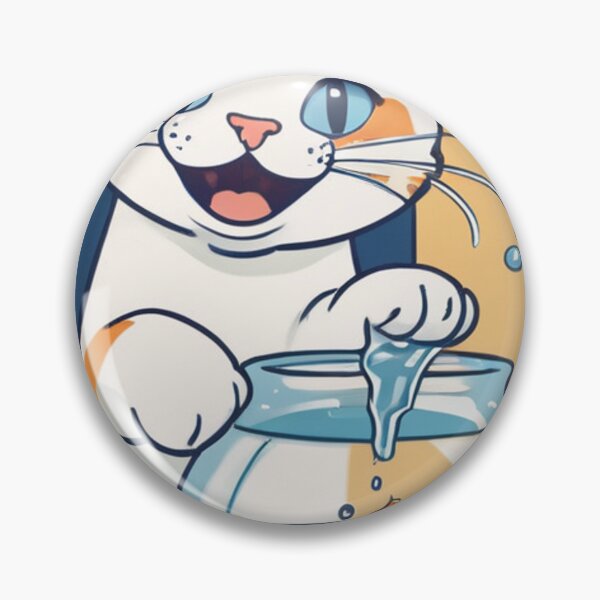 Item preview, Illustration - Stylized Feline, Expressive Manga Portrait designed and sold by World-Pets.