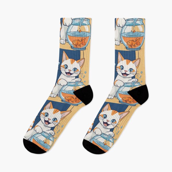 Item preview, Illustration - Stylized Feline, Expressive Manga Portrait designed and sold by World-Pets.