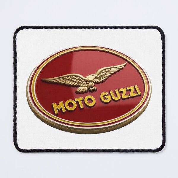 Item preview, vintage moto guzzi logo with golden eagle designed and sold by sanawnaw154.