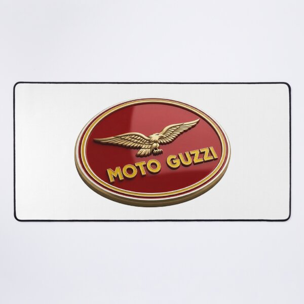 Item preview, vintage moto guzzi logo with golden eagle designed and sold by sanawnaw154.