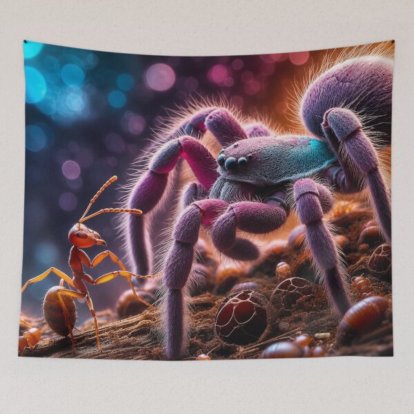 Item preview, SPIDER VS ANT  designed and sold by johnnyssandart.
