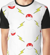 Electrode Voltorb Pokemon Design Graphic T-Shirt