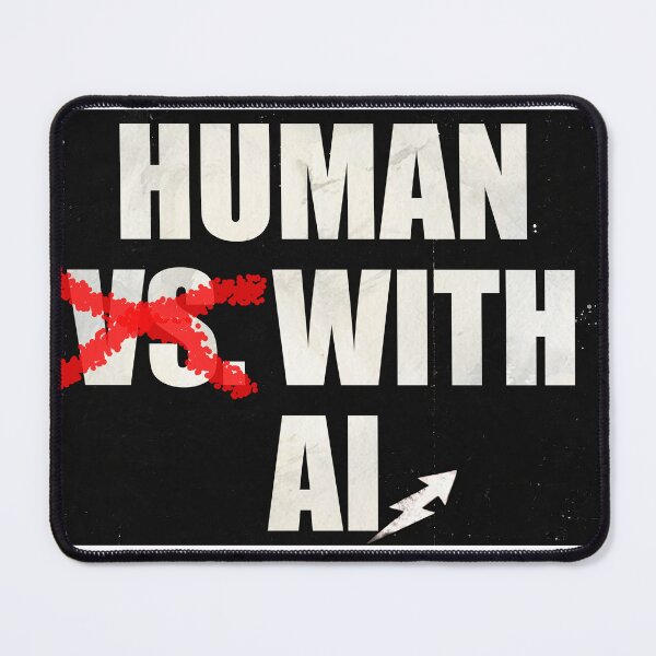 Item preview, Human With AI designed and sold by wanabeyourdog.
