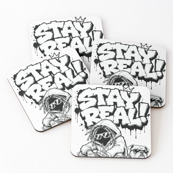 Item preview, stay real designed and sold by aliraweb.