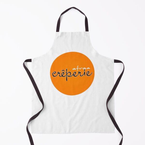 Item preview, Afraa Creperie Orange Circle Bakery Logo designed and sold by chinbza.