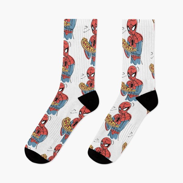 Item preview, Spidey Munching Pizza - Trendy Hilarious Comic Spider Art Eating Food Meme Cartoon Costume designed and sold by JesseStewart.
