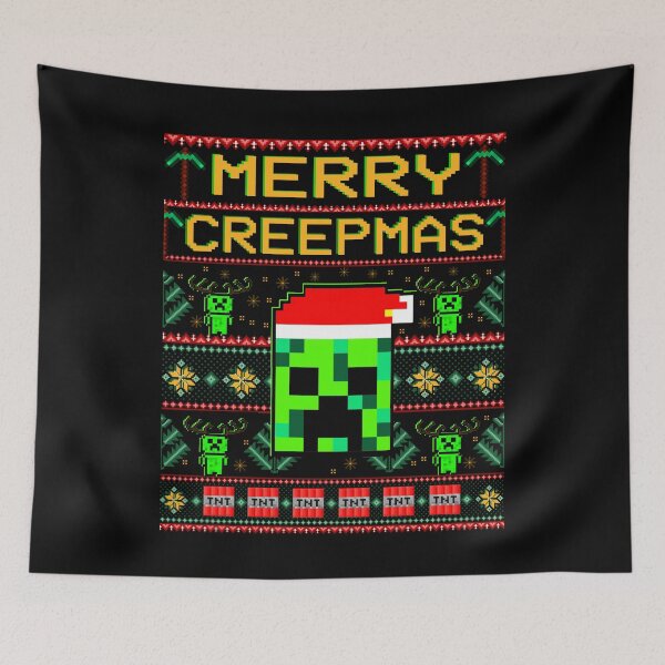 Item preview, Merry Creepmas ugly sweater ornament for Christmas designed and sold by Infdesigner.