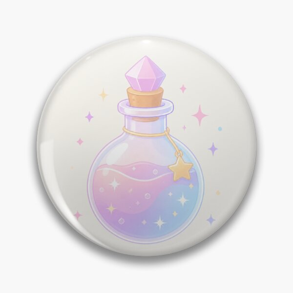 Item preview, Pastel Potion Bottle – Cute Magic Sticker designed and sold by Cerys-GS.