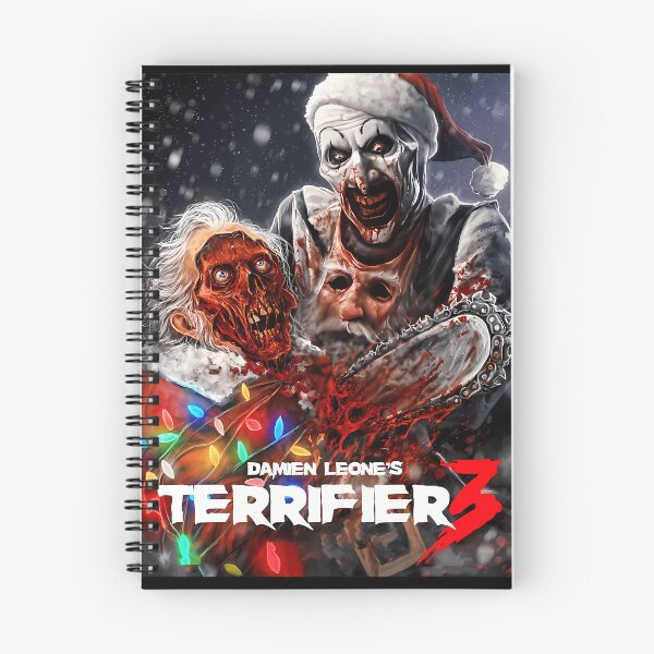 Item preview, Creepy Clown Holding Chainsaw Next To Skeleton designed and sold by yourfavh.