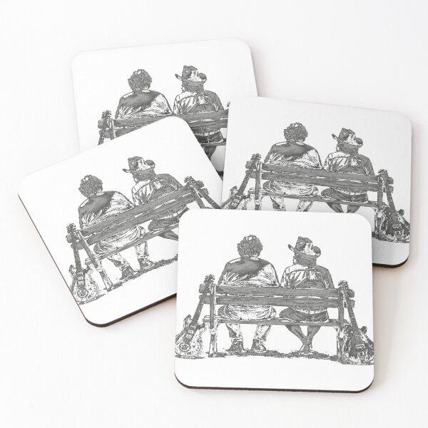 Item preview, Always A Hoot Jerry Garcia And Bob Weir Art designed and sold by Burtonandivy.