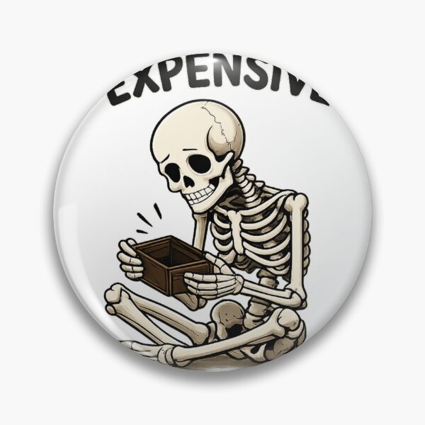 Item preview, Emotionally expensive Sad skeleton designed and sold by vecart34.