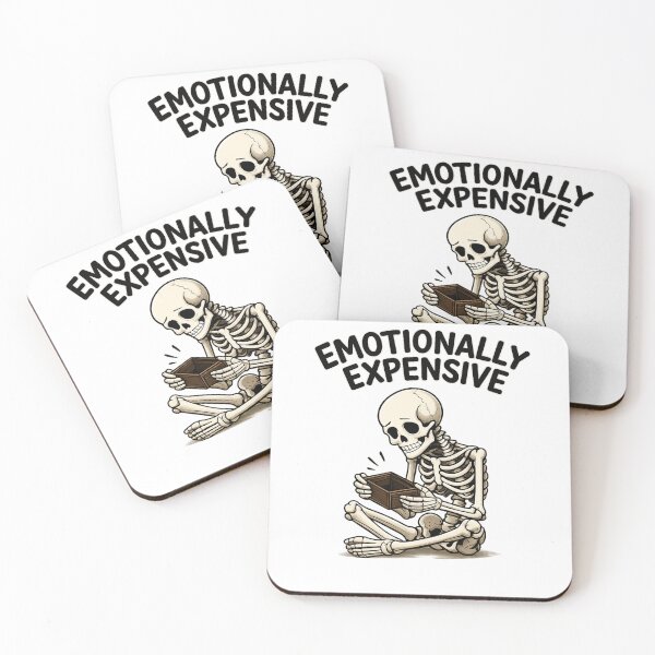 Item preview, Emotionally expensive Sad skeleton designed and sold by vecart34.