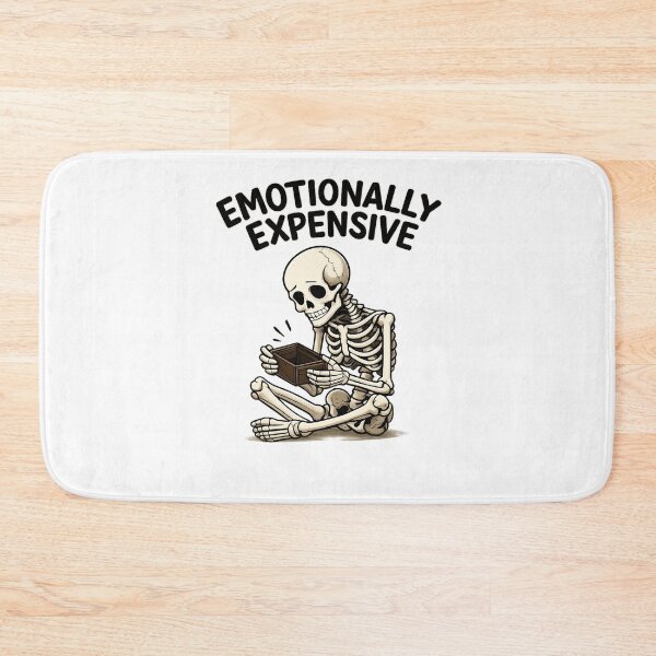 Item preview, Emotionally expensive Sad skeleton designed and sold by vecart34.