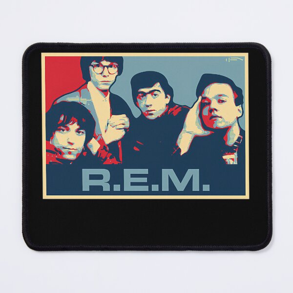 Item preview, Four Member Band Poster Tri Color Portrait designed and sold by deathfallstudio.