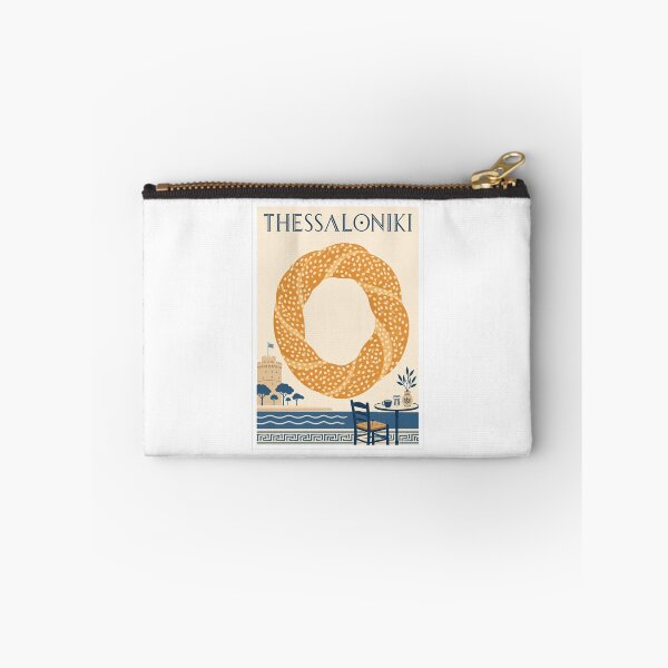Item preview, Thessaloniki Koulouri Travel Poster designed and sold by Beyond Destinations.