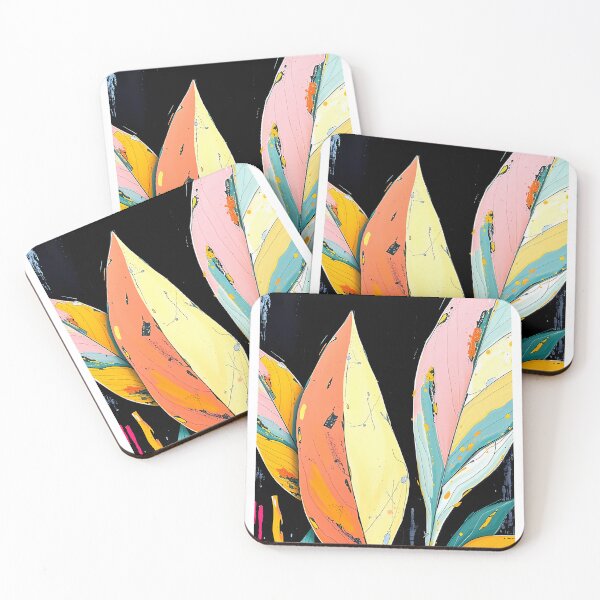 Item preview, Painterly Leaf Duet designed and sold by JesseStewart.