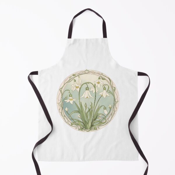 Item preview, Art Nouveau Inspired Blooming Spring Snowdrops designed and sold by JesseStewart.