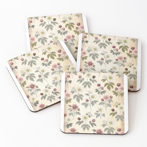 Item preview, Vintage Hellebore Floral Pattern | Antique Christmas Rose Botanical Design designed and sold by Mousy17.