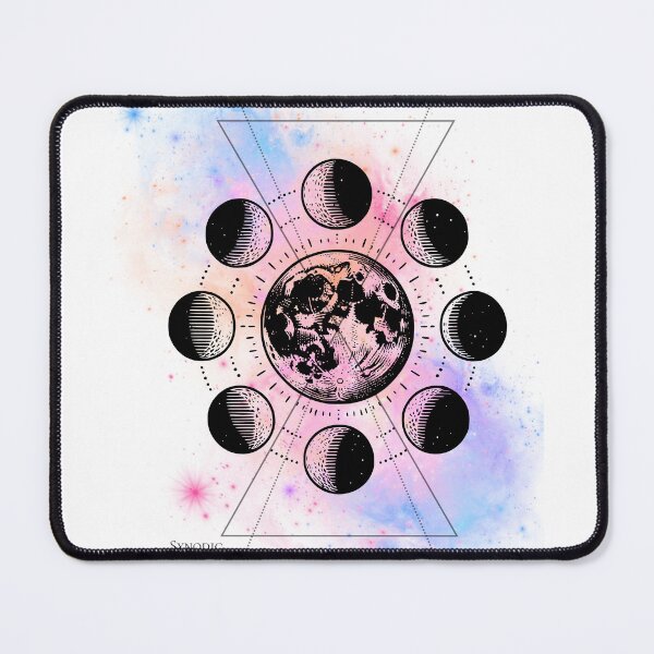 Item preview, Synodic Moon Phases Cosmic Aesthetic Design designed and sold by _KYDos_.