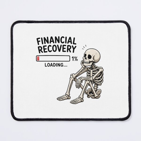 Item preview, Financial recovery 1% loading Funny skeleton designed and sold by vecart34.