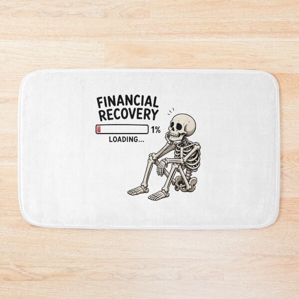 Item preview, Financial recovery 1% loading Funny skeleton designed and sold by vecart34.